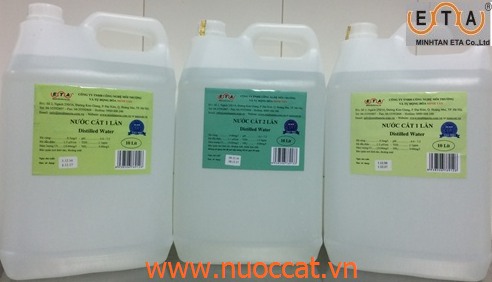 Nước cất trong sản xuất dược phẩm
